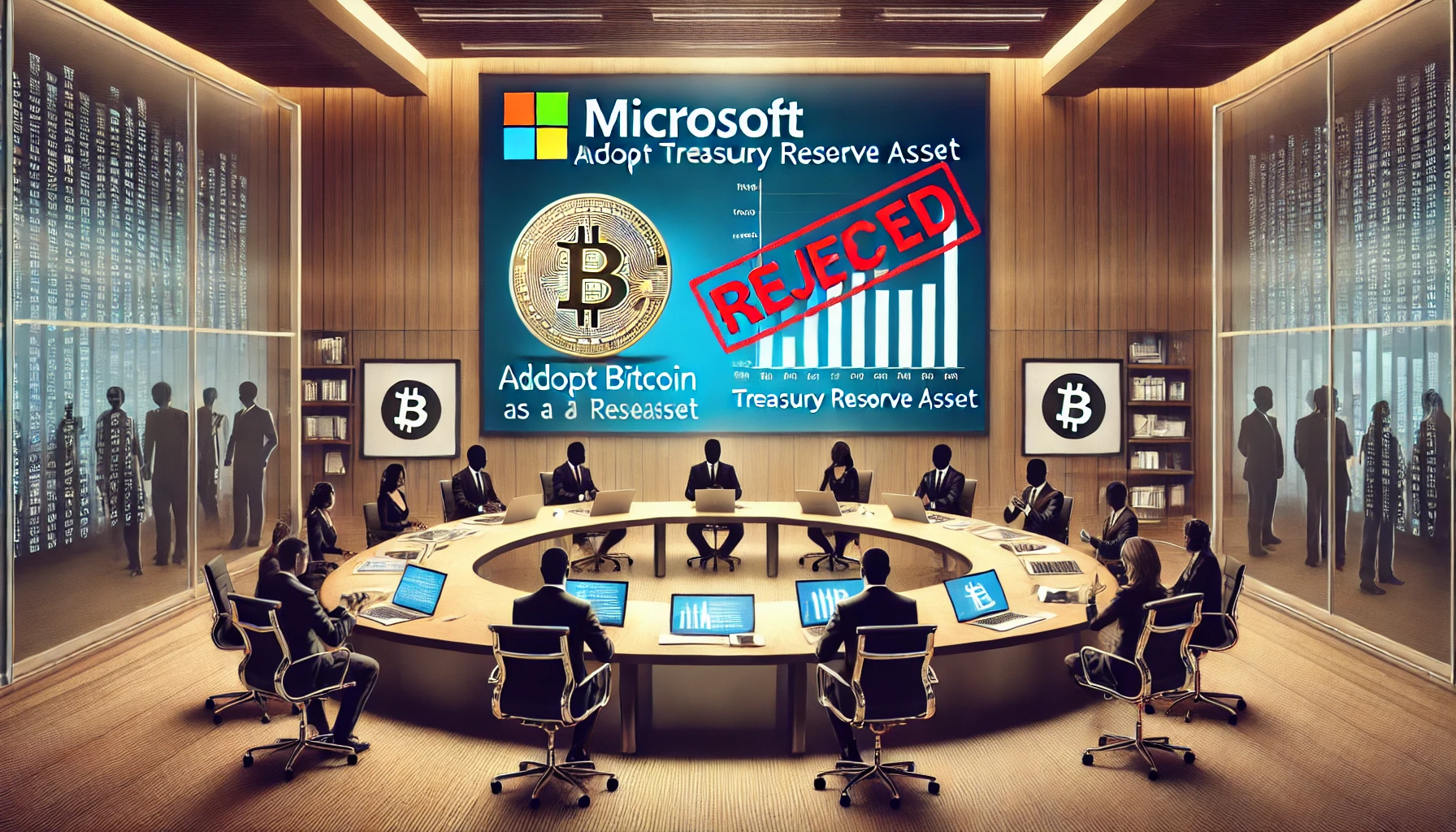 Microsoft rejected bitcoin